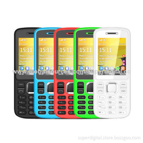 Dual-SIM Phones, Low-end Price, 2.4-inch Screen, Big Speaker, Open FM, Big Battery, WhatsAppNew